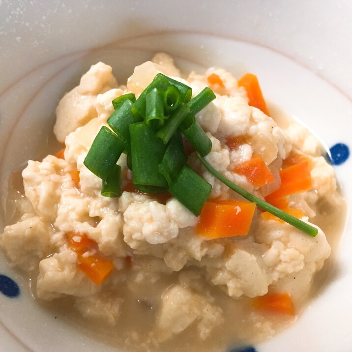 優しい味の簡単炒り豆腐☆